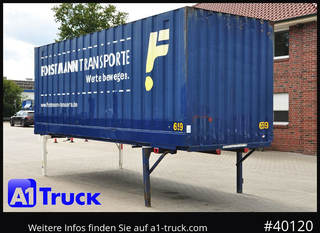 KRONE BDF 7,82 Container, 2700mm Innenhöhe, Portaltür - Contêiner marítimo: foto 1 KRONE BDF 7,82 Container, 2700mm Innenhöhe, Portaltür - Contêiner marítimo: foto 1