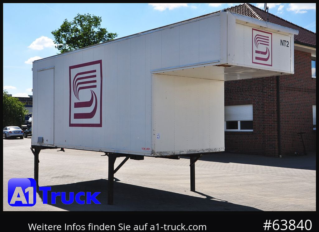 KRONE Container Lager, kann verladen werden 6,3 + 2 Meter - Carroçaria para furgões: foto 1 KRONE Container Lager, kann verladen werden 6,3 + 2 Meter - Carroçaria para furgões: foto 1