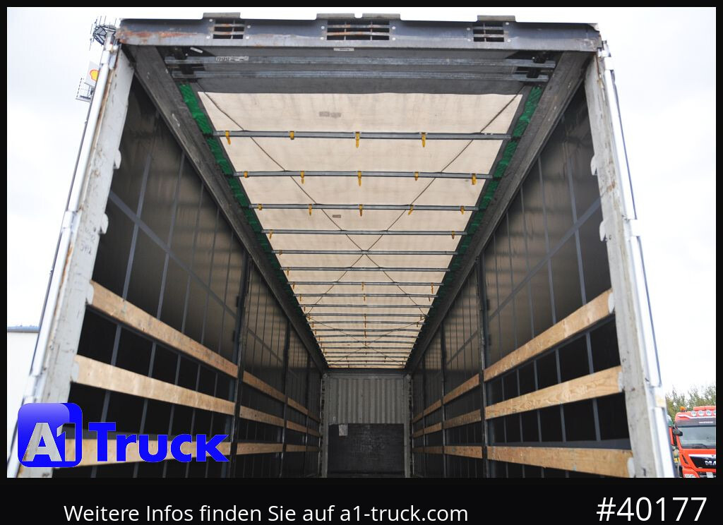 Semi-reboque de lona KRONE SD, Mega, neue Plane, Code XL, 1 Vorbesitzer: foto 6