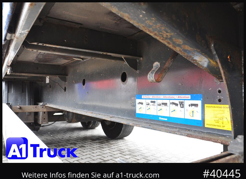 KRONE SD Tautliner, Code XL, BPW - Semi-reboque de lona: foto 2 KRONE SD Tautliner, Code XL, BPW - Semi-reboque de lona: foto 2