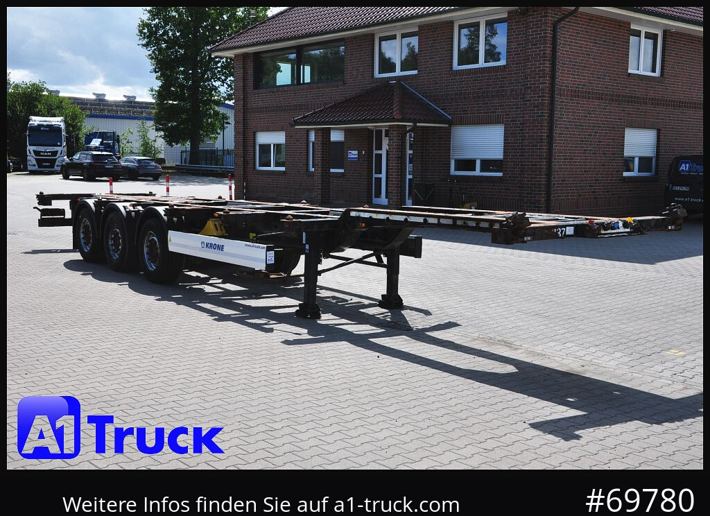 KRONE SDC, Containerchassis, 2x20/30/40 - Semireboque transportador de contêineres/ Caixa móvel: foto 1 KRONE SDC, Containerchassis, 2x20/30/40 - Semireboque transportador de contêineres/ Caixa móvel: foto 1