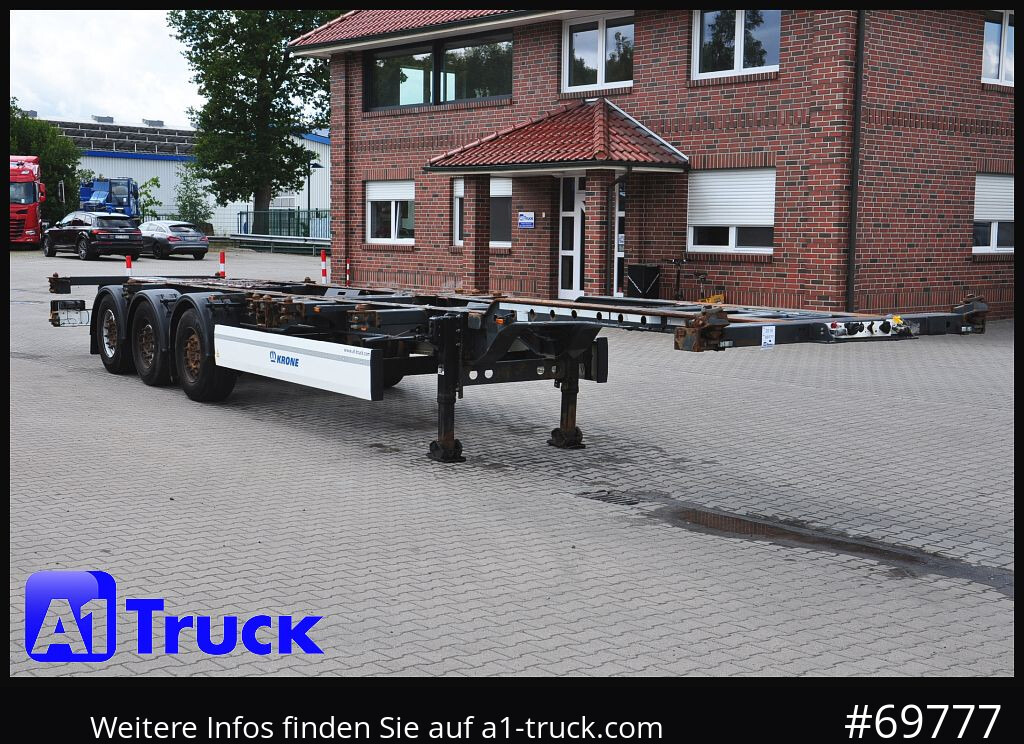 KRONE SDC, Containerchassis, Liftachse, 2x20/30/40/45, - Semireboque transportador de contêineres/ Caixa móvel: foto 1 KRONE SDC, Containerchassis, Liftachse, 2x20/30/40/45, - Semireboque transportador de contêineres/ Caixa móvel: foto 1