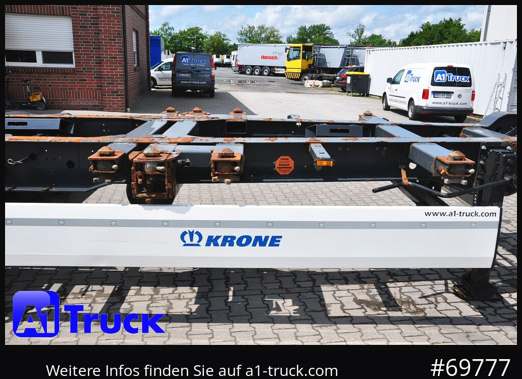 KRONE SDC, Containerchassis, Liftachse, 2x20/30/40/45, - Semireboque transportador de contêineres/ Caixa móvel: foto 2 KRONE SDC, Containerchassis, Liftachse, 2x20/30/40/45, - Semireboque transportador de contêineres/ Caixa móvel: foto 2