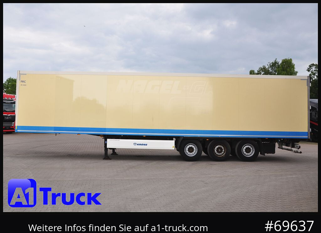 Semireboque frigorífico KRONE SDR 27 Carrier 1950 Mt. Doppelstock Lift,: foto 12