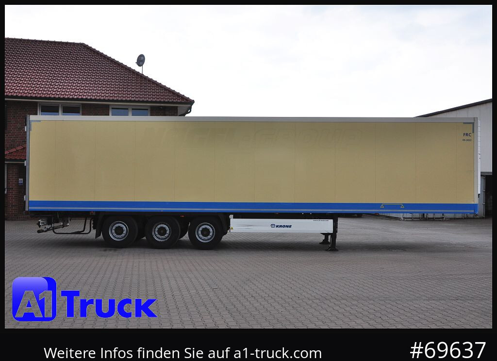 Semireboque frigorífico KRONE SDR 27 Carrier 1950 Mt. Doppelstock Lift,: foto 8