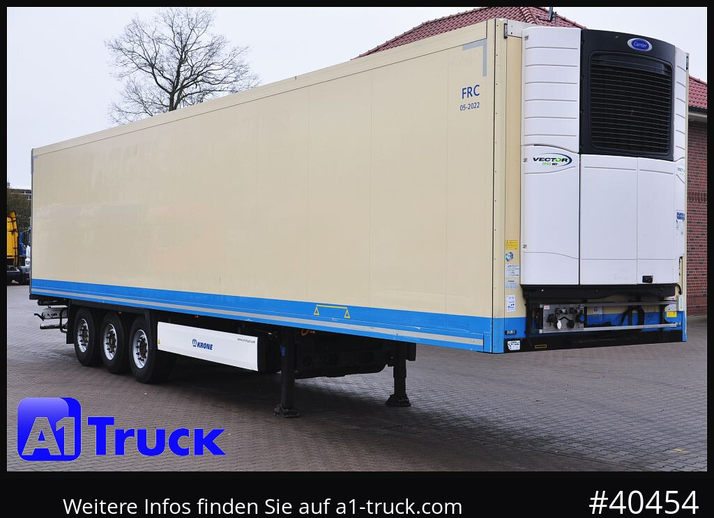KRONE SDR 27 Carrier 1950 Mt. Doppelstock Lift,TÜV 05/2026 - Semireboque frigorífico: foto 1 KRONE SDR 27 Carrier 1950 Mt. Doppelstock Lift,TÜV 05/2026 - Semireboque frigorífico: foto 1