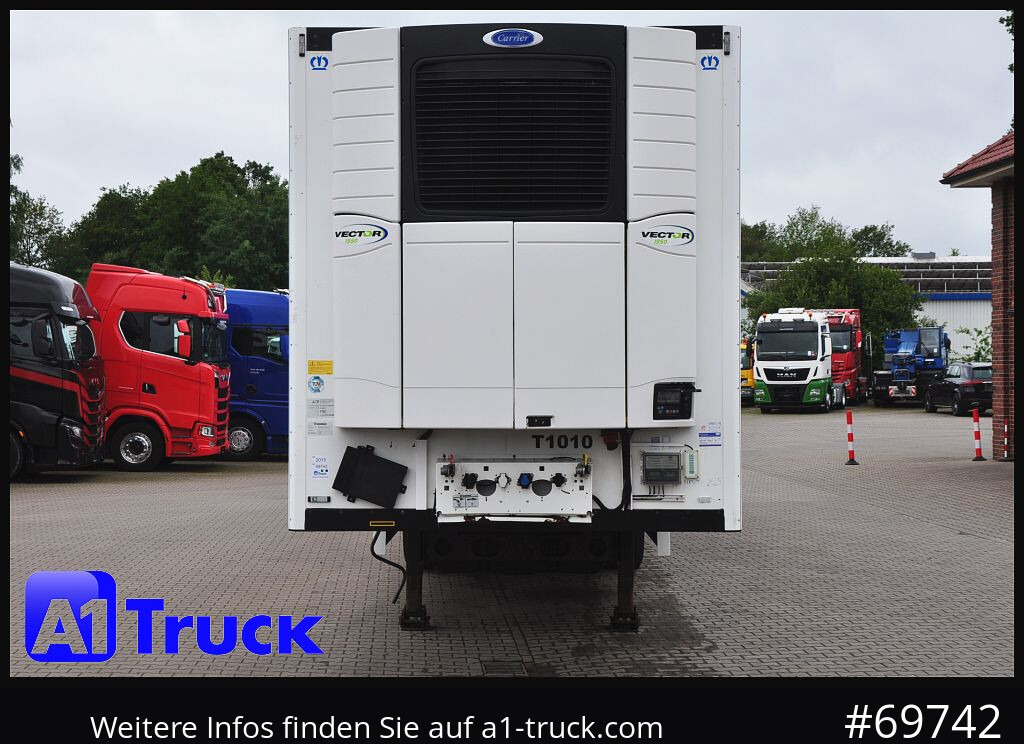 KRONE SDR 27 Carrier 1950, Rolltor, 1 Vorbesitzer - Semireboque frigorífico: foto 2 KRONE SDR 27 Carrier 1950, Rolltor, 1 Vorbesitzer - Semireboque frigorífico: foto 2