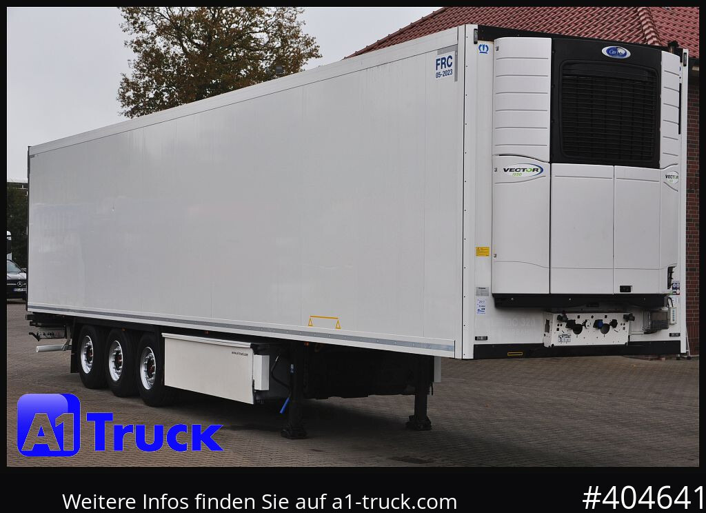 Semireboque frigorífico KRONE SDR 27, Rohrbahnen SAF Carrier Vector 1950,: foto 1