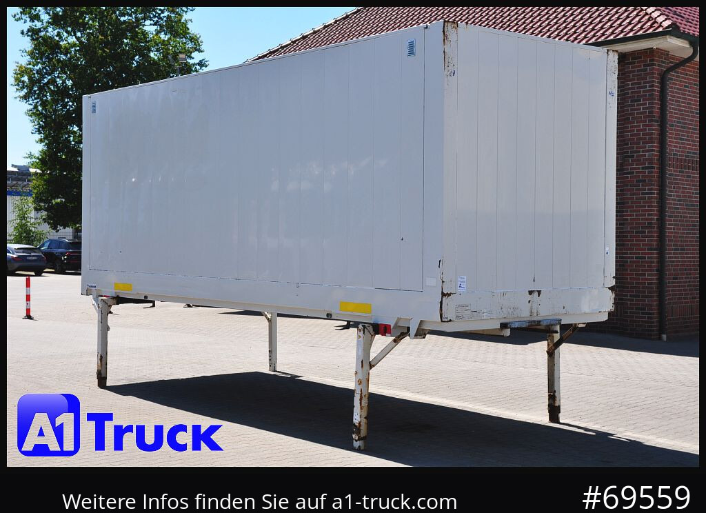 KRONE WB BDF 7,45 Koffer, 2750mm innen, 10 x vorhanden - Carroçaria para furgões: foto 1 KRONE WB BDF 7,45 Koffer, 2750mm innen, 10 x vorhanden - Carroçaria para furgões: foto 1