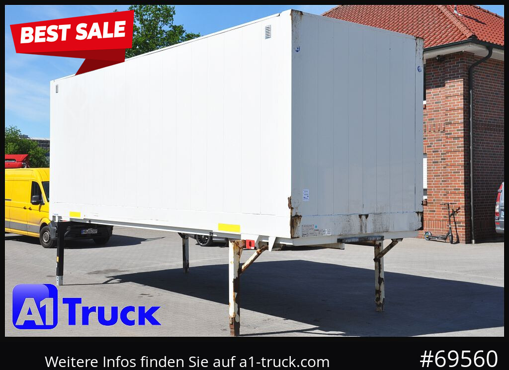 KRONE WB BDF 7,45 Koffer, 2750mm innen, 20 x vorhanden - Carroçaria para furgões: foto 1 KRONE WB BDF 7,45 Koffer, 2750mm innen, 20 x vorhanden - Carroçaria para furgões: foto 1