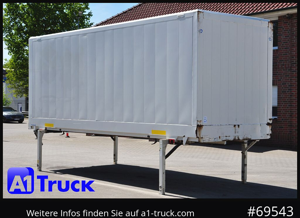 KRONE WB BDF 7,45 Koffer, 2750mm innen, 20 x vorhanden - Carroçaria para furgões: foto 1 KRONE WB BDF 7,45 Koffer, 2750mm innen, 20 x vorhanden - Carroçaria para furgões: foto 1