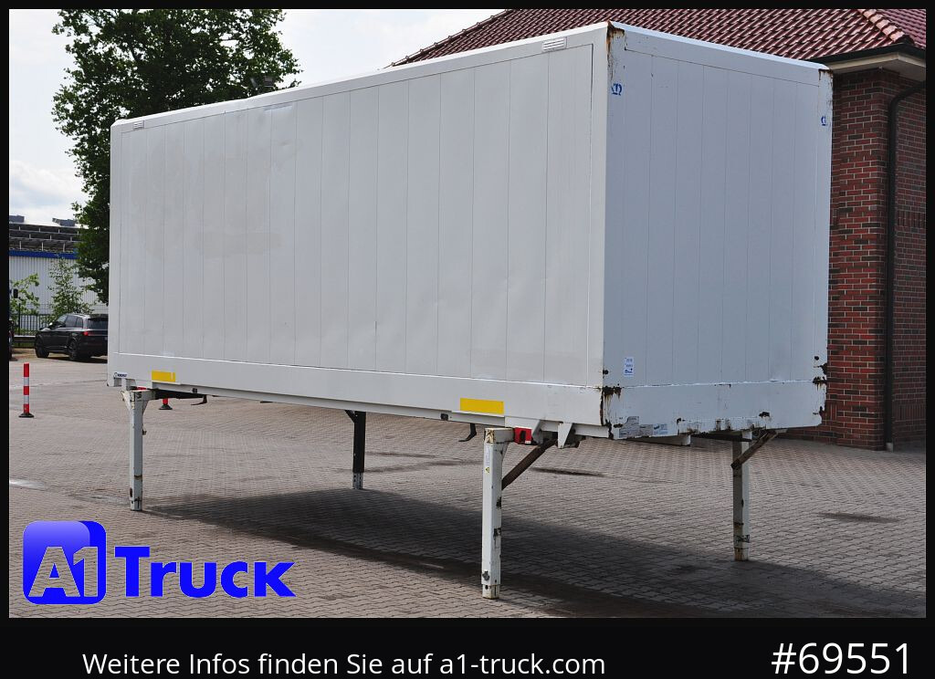 KRONE WB BDF 7,45 Koffer, 2750mm innen, 20 x vorhanden - Carroçaria para furgões: foto 1 KRONE WB BDF 7,45 Koffer, 2750mm innen, 20 x vorhanden - Carroçaria para furgões: foto 1