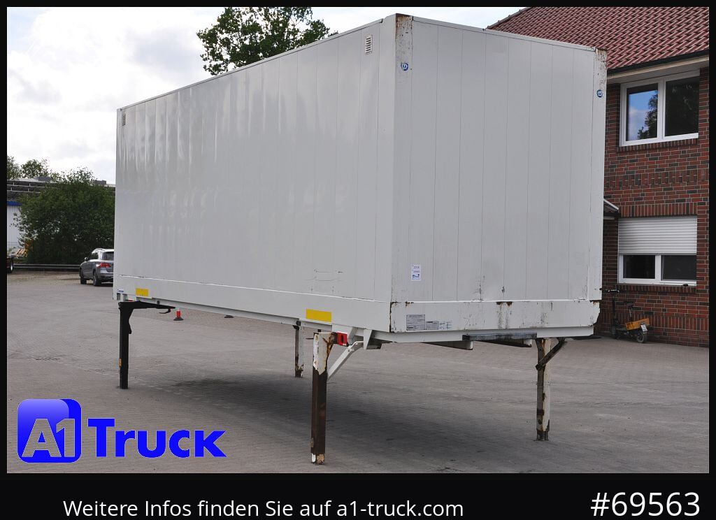 KRONE WB BDF 7,45 Koffer, 2750mm innen, 20 x vorhanden - Carroçaria para furgões: foto 1 KRONE WB BDF 7,45 Koffer, 2750mm innen, 20 x vorhanden - Carroçaria para furgões: foto 1