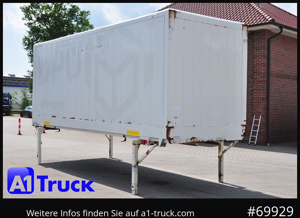 KRONE WB BDF 7,45 Koffer, 2750mm innen, 20 x vorhanden - Carroçaria para furgões: foto 1 KRONE WB BDF 7,45 Koffer, 2750mm innen, 20 x vorhanden - Carroçaria para furgões: foto 1