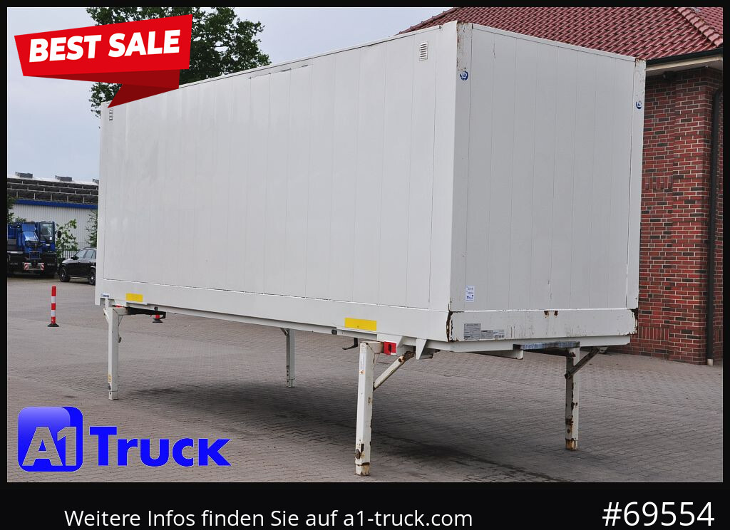 KRONE WB BDF 7,45 Koffer, 2750mm innen, 20 x vorhanden - Carroçaria para furgões: foto 1 KRONE WB BDF 7,45 Koffer, 2750mm innen, 20 x vorhanden - Carroçaria para furgões: foto 1