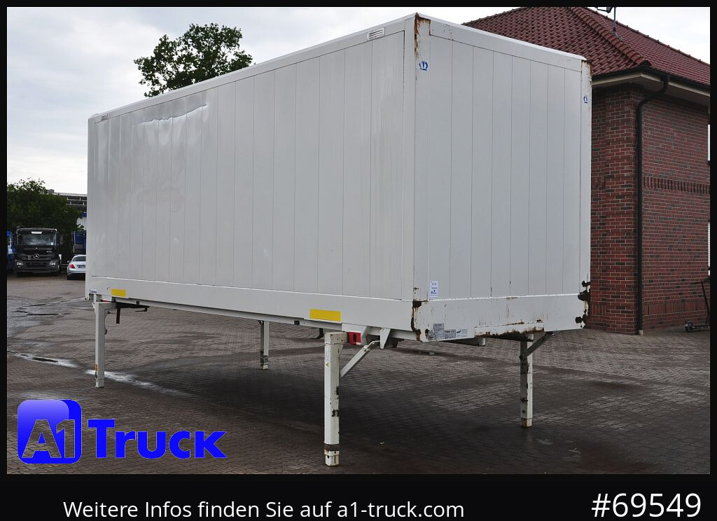 KRONE WB BDF 7,45 Koffer, 2750mm innen, 20 x vorhanden - Carroçaria para furgões: foto 1 KRONE WB BDF 7,45 Koffer, 2750mm innen, 20 x vorhanden - Carroçaria para furgões: foto 1