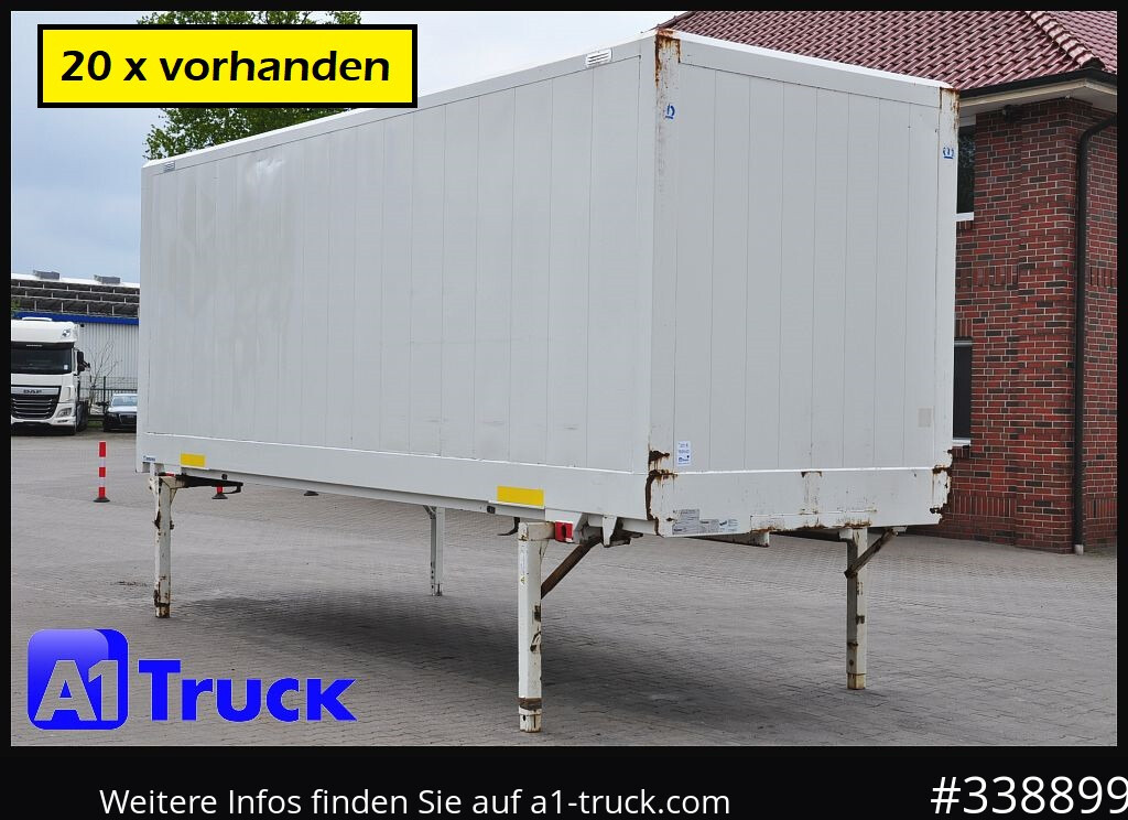 KRONE WB BDF 7,45 Koffer, 2750mm innen, 20 x vorhanden - Carroçaria para furgões: foto 1 KRONE WB BDF 7,45 Koffer, 2750mm innen, 20 x vorhanden - Carroçaria para furgões: foto 1