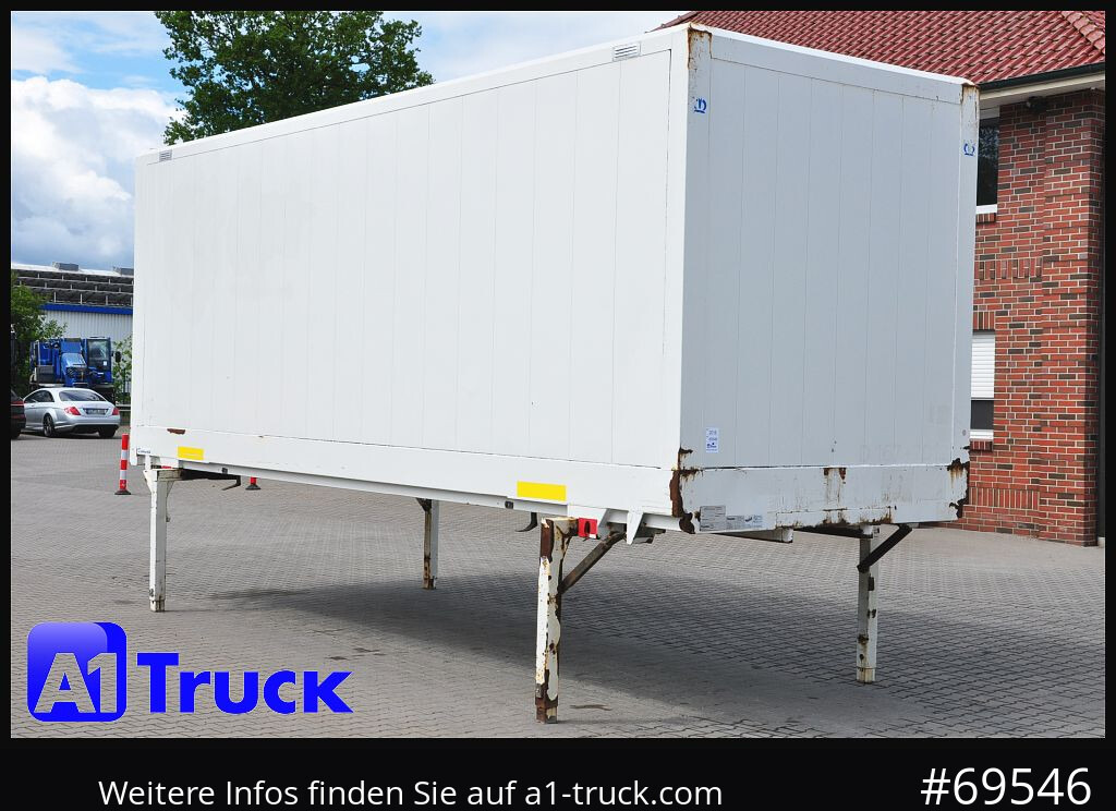 KRONE WB BDF 7,45 Koffer, 2750mm innen, 20 x vorhanden - Carroçaria para furgões: foto 1 KRONE WB BDF 7,45 Koffer, 2750mm innen, 20 x vorhanden - Carroçaria para furgões: foto 1