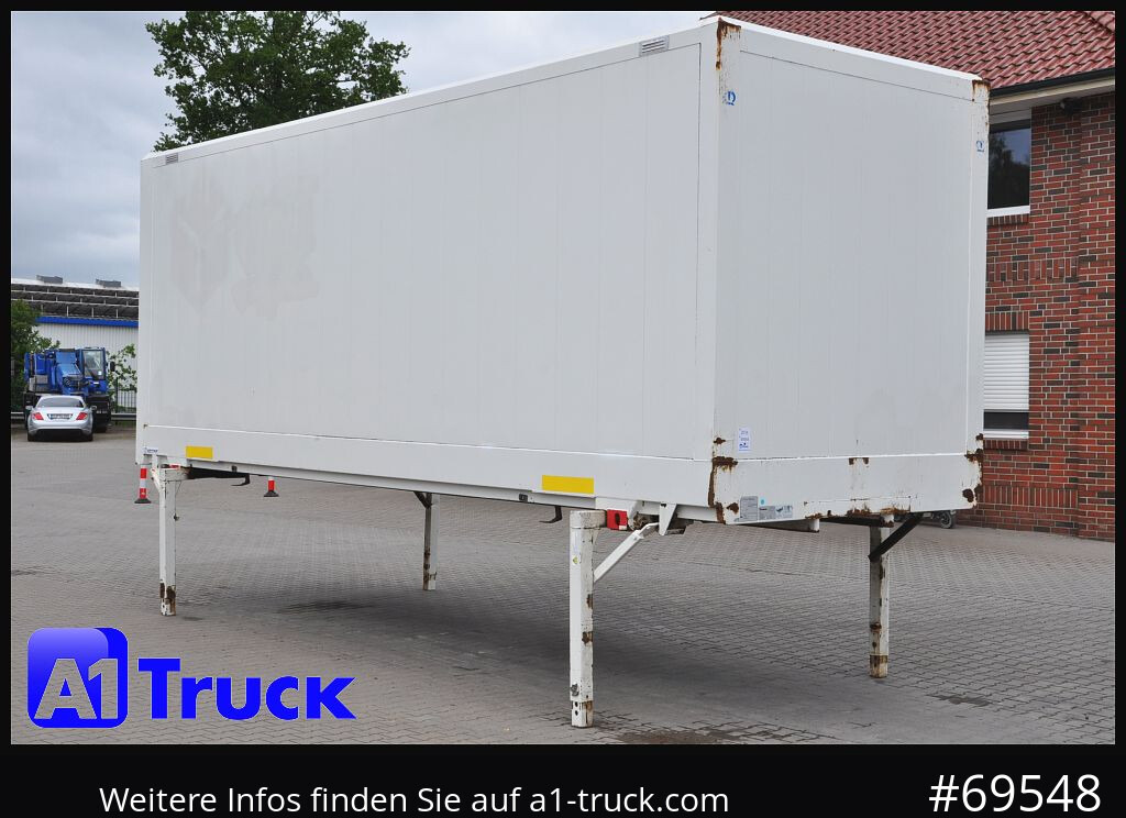 KRONE WB BDF 7,45 Koffer, 2750mm innen, 20 x vorhanden - Carroçaria para furgões: foto 1 KRONE WB BDF 7,45 Koffer, 2750mm innen, 20 x vorhanden - Carroçaria para furgões: foto 1