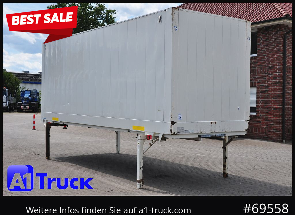 KRONE WB BDF 7,45 Koffer, 2750mm innen, 20 x vorhanden - Carroçaria para furgões: foto 1 KRONE WB BDF 7,45 Koffer, 2750mm innen, 20 x vorhanden - Carroçaria para furgões: foto 1