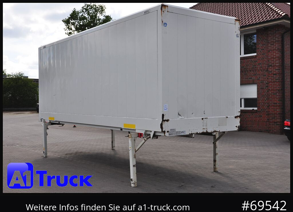 KRONE WB BDF 7,45 Koffer, 2750mm innen, 20 x vorhanden - Carroçaria para furgões: foto 1 KRONE WB BDF 7,45 Koffer, 2750mm innen, 20 x vorhanden - Carroçaria para furgões: foto 1