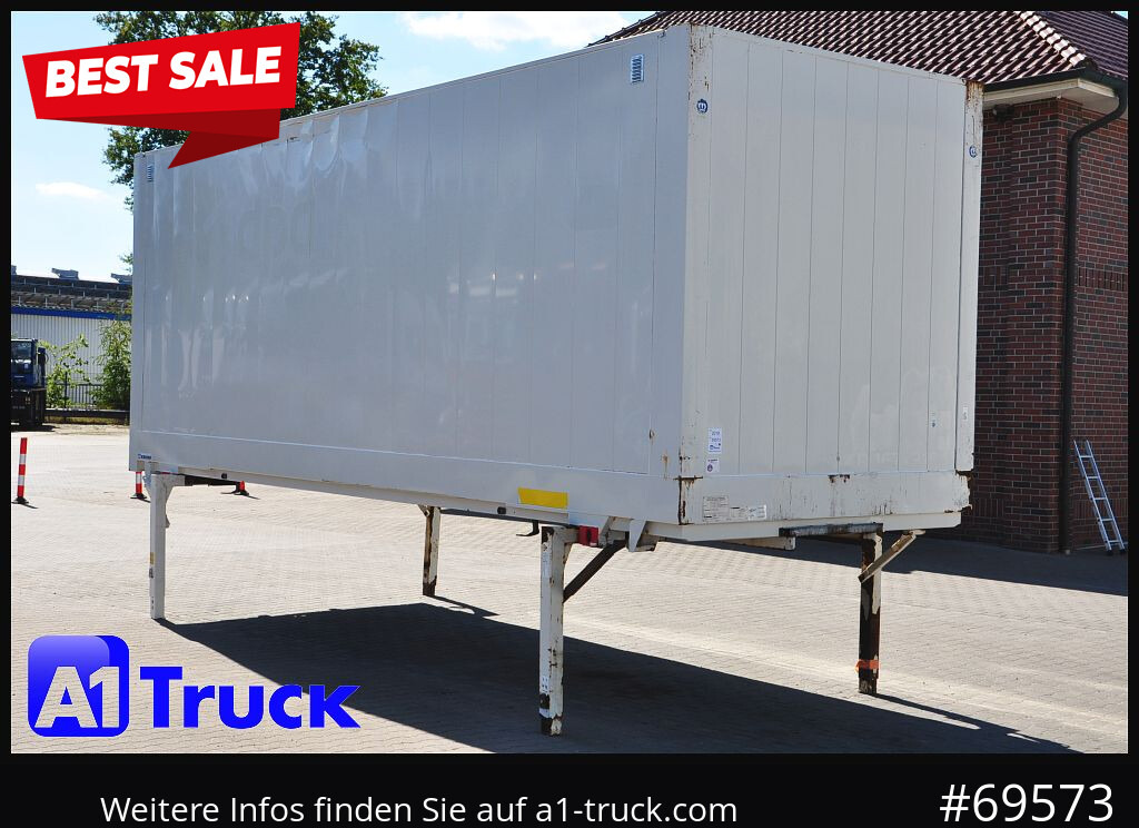 KRONE Wechselbrücke BDF 7,45 Koffer, Textil 2750mm innen, 20 x vorhanden - Carroçaria para furgões: foto 1 KRONE Wechselbrücke BDF 7,45 Koffer, Textil 2750mm innen, 20 x vorhanden - Carroçaria para furgões: foto 1