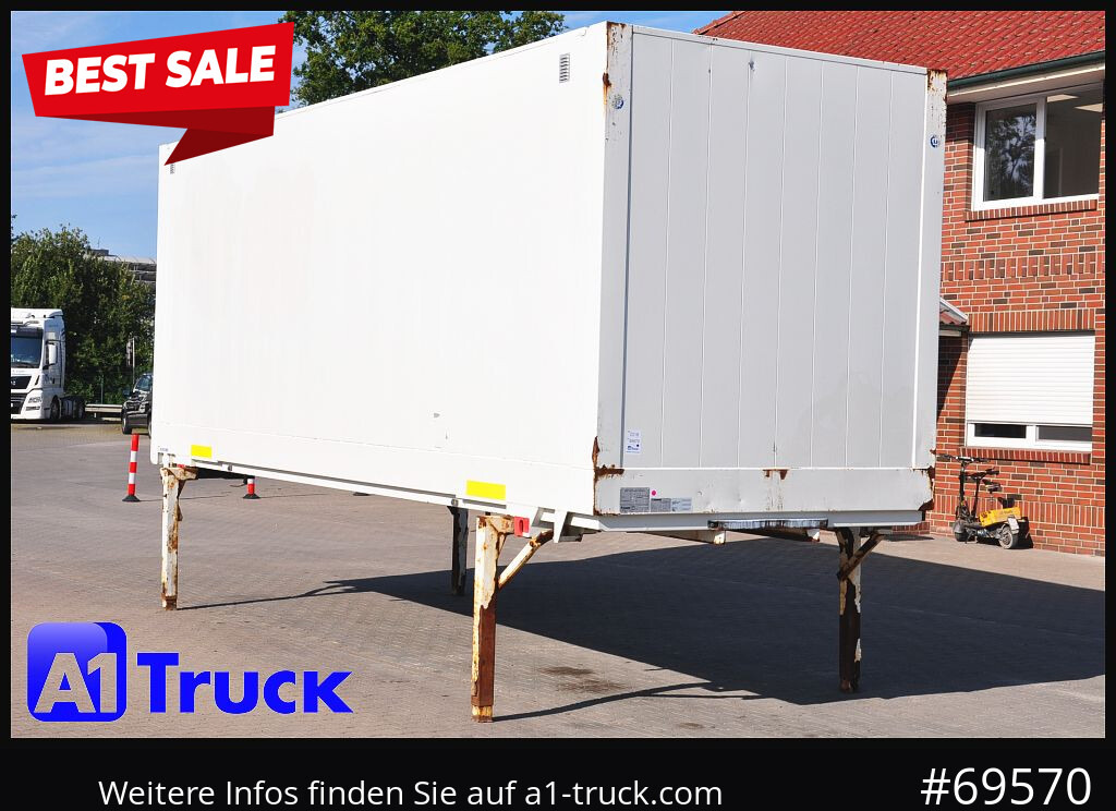 KRONE Wechselbrücke BDF 7,45 Koffer, Textil 2750mm innen, 20 x vorhanden - Carroçaria para furgões: foto 1 KRONE Wechselbrücke BDF 7,45 Koffer, Textil 2750mm innen, 20 x vorhanden - Carroçaria para furgões: foto 1