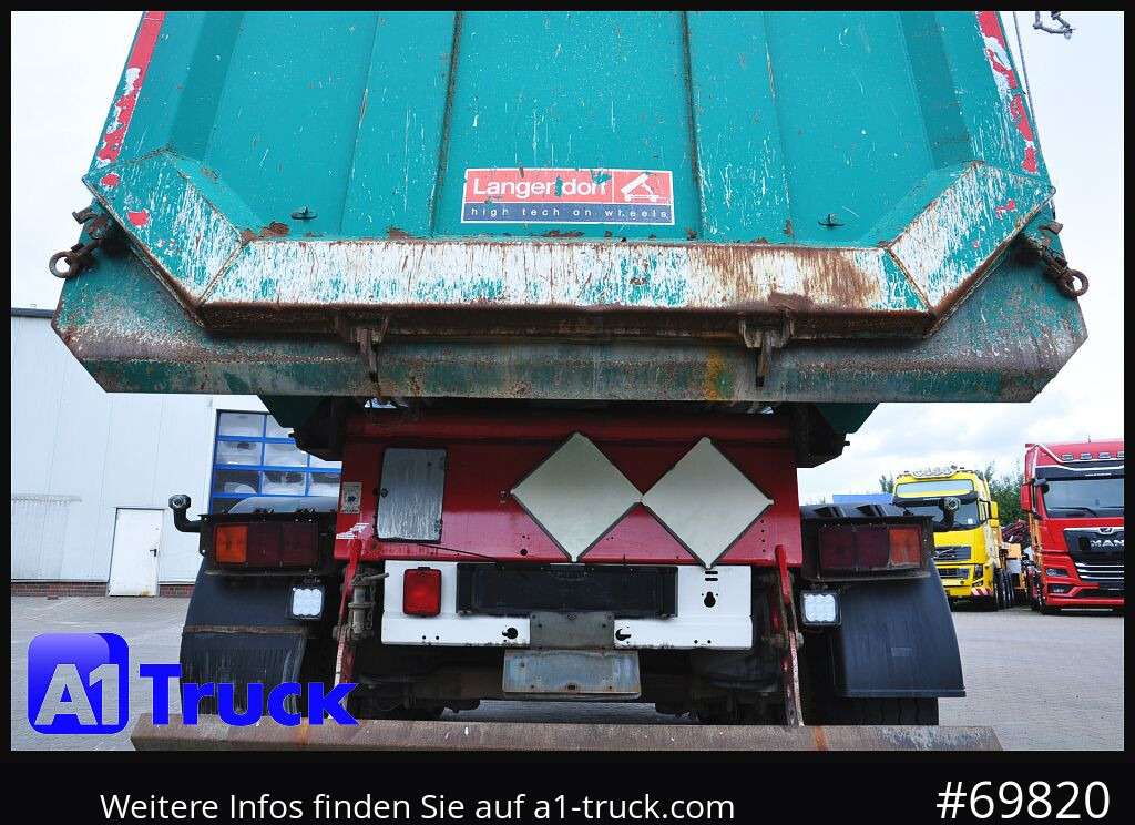 LANGENDORF SKS-HS 24-30, 26m³ Stahl, Lift Alufelgen, - Semireboque basculante: foto 4 LANGENDORF SKS-HS 24-30, 26m³ Stahl, Lift Alufelgen, - Semireboque basculante: foto 4