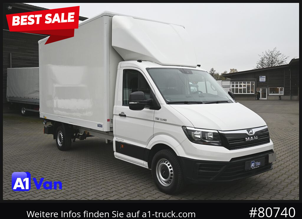 MAN TGE 3.140 Koffer, LBW, RFK, Sitzheizung, Klima - Carrinha de contentor: foto 1 MAN TGE 3.140 Koffer, LBW, RFK, Sitzheizung, Klima - Carrinha de contentor: foto 1