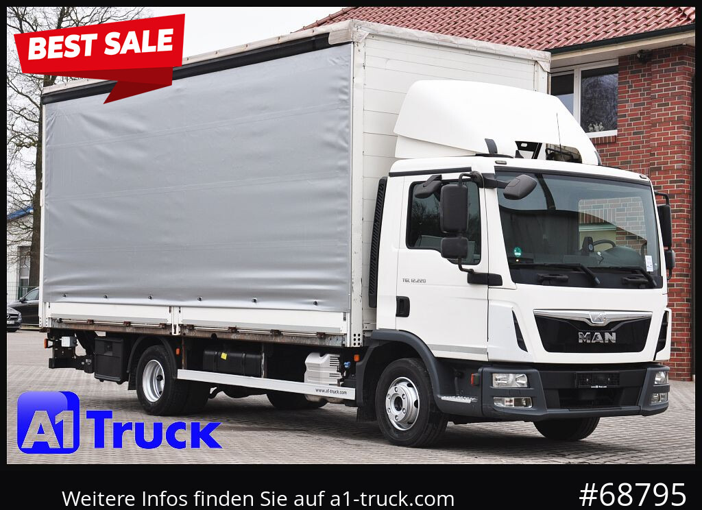 MAN TGL 12.220 BL Automatik LBW H 2750 mm - Caminhão com lona: foto 1 MAN TGL 12.220 BL Automatik LBW H 2750 mm - Caminhão com lona: foto 1