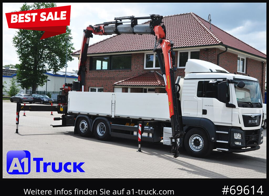 MAN TGS 26.440, PK27002 Jib 21m, Funk, Lift-Lenkachse, - Caminhão grua: foto 1 MAN TGS 26.440, PK27002 Jib 21m, Funk, Lift-Lenkachse, - Caminhão grua: foto 1