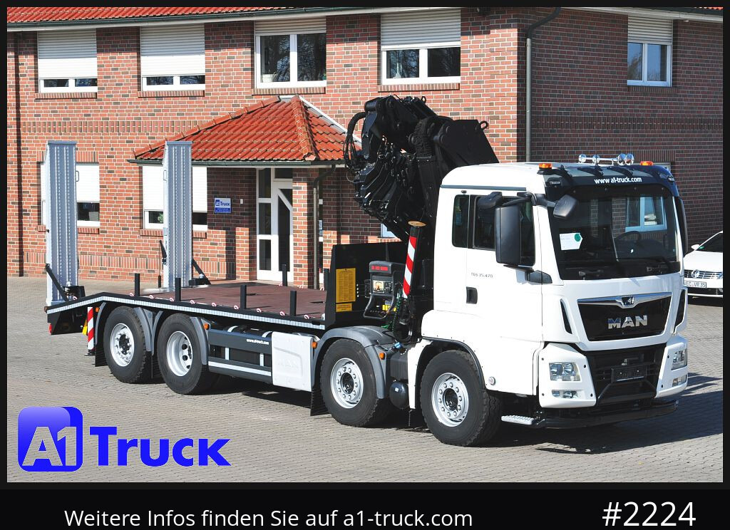 MAN TGS 35.470, Hiab SX 322 E6 Jib, 8x2 - Caminhão grua: foto 1 MAN TGS 35.470, Hiab SX 322 E6 Jib, 8x2 - Caminhão grua: foto 1