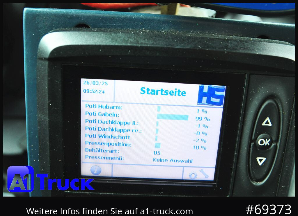 MERCEDES-BENZ Antos 2533, HS Millenium XXL37 Überkopflader, - Caminhão de lixo: foto 5 MERCEDES-BENZ Antos 2533, HS Millenium XXL37 Überkopflader, - Caminhão de lixo: foto 5