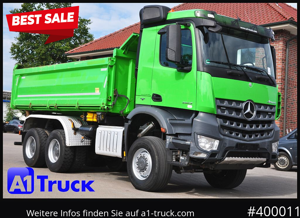 MERCEDES-BENZ Arcos 3342 BB, 6X6 Meiller Bordmatik - Caminhão basculante: foto 1 MERCEDES-BENZ Arcos 3342 BB, 6X6 Meiller Bordmatik - Caminhão basculante: foto 1