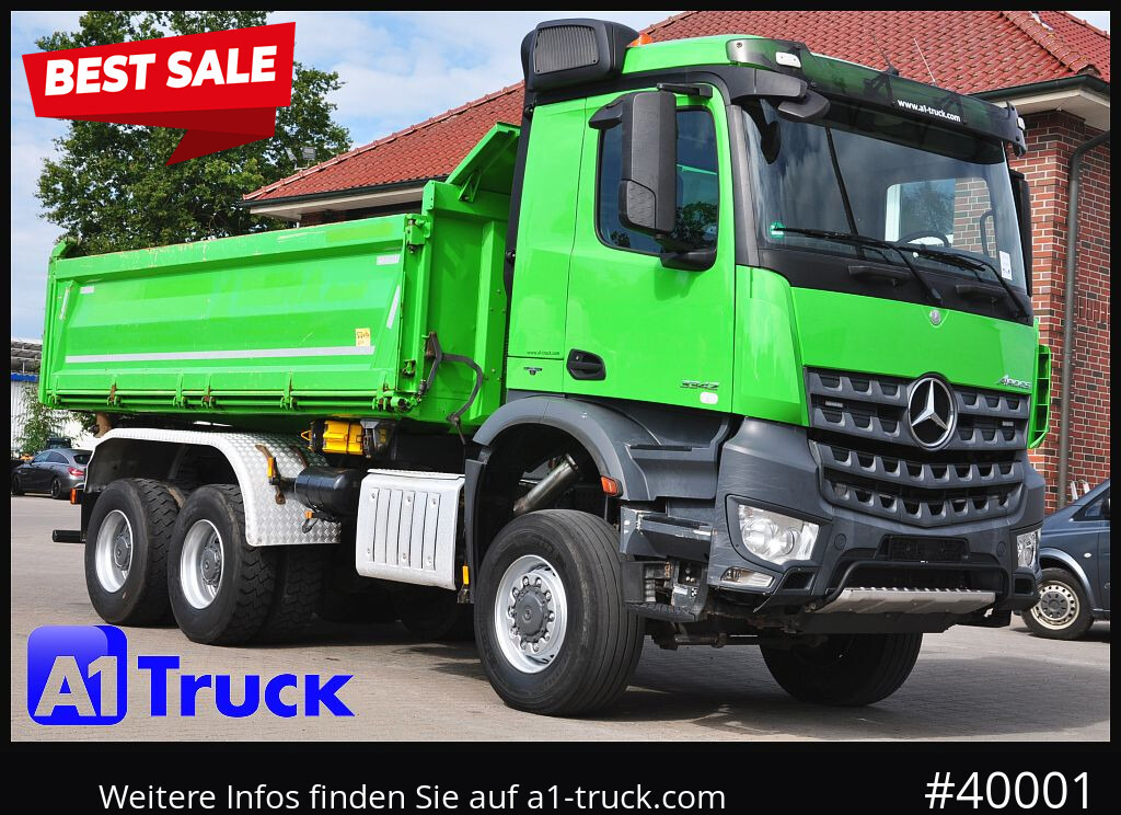 MERCEDES-BENZ Arcos 3342 BB, 6X6 Meiller Bordmatik - Caminhão basculante: foto 1 MERCEDES-BENZ Arcos 3342 BB, 6X6 Meiller Bordmatik - Caminhão basculante: foto 1