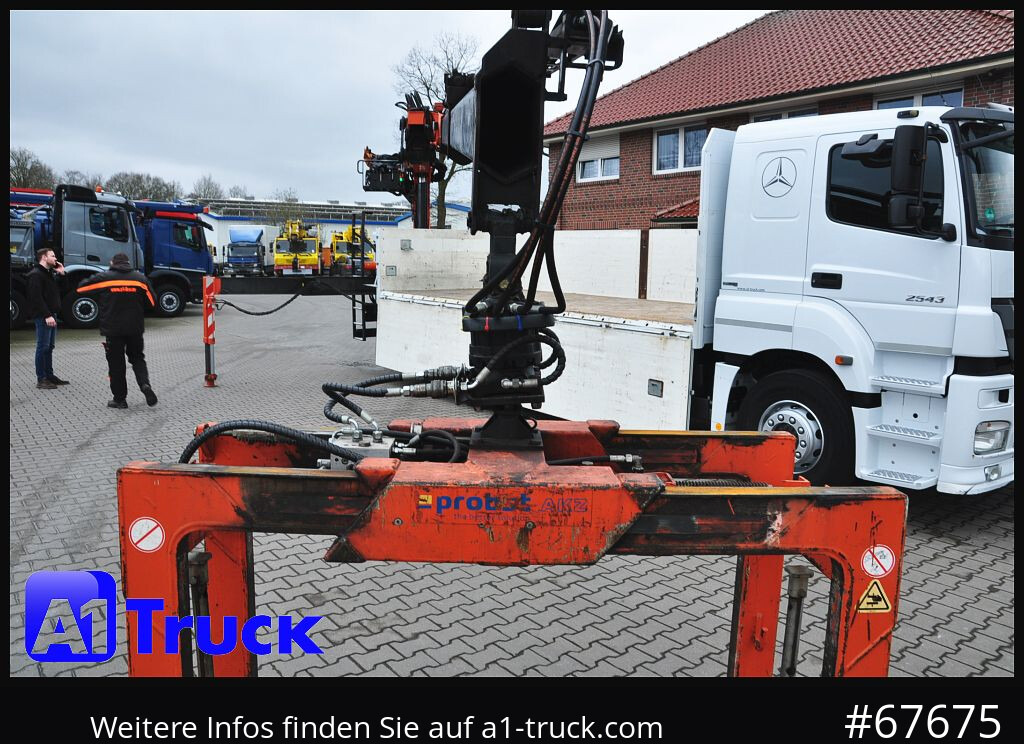 MERCEDES-BENZ Axor 2543, Atlas 170.2 Kran, Lift-Lenkachse, - Caminhão grua, Camião de caixa aberta/ Plataforma: foto 3 MERCEDES-BENZ Axor 2543, Atlas 170.2 Kran, Lift-Lenkachse, - Caminhão grua, Camião de caixa aberta/ Plataforma: foto 3