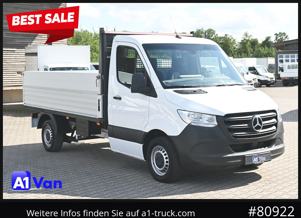 MERCEDES-BENZ Sprinter 314 CDI Pritsche, Klima, AHK - Furgão caixa aberta: foto 1 MERCEDES-BENZ Sprinter 314 CDI Pritsche, Klima, AHK - Furgão caixa aberta: foto 1