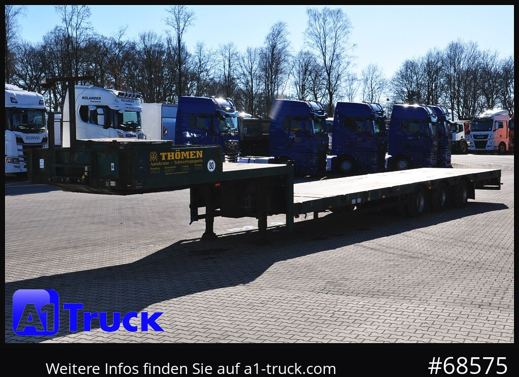 Semireboque baixa para transporte de máquinas pesadas NOOTEBOOM ES-GE 3 Achs Tele, SAF: foto 13 Semireboque baixa para transporte de máquinas pesadas NOOTEBOOM ES-GE 3 Achs Tele, SAF: foto 13