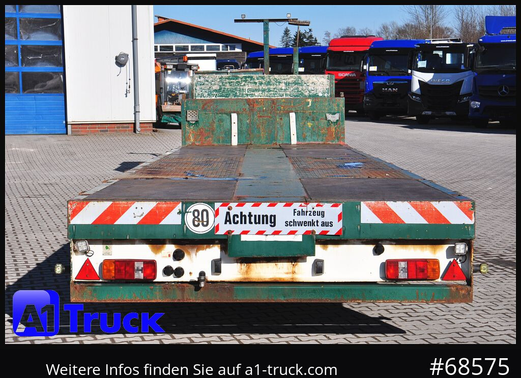 Semireboque baixa para transporte de máquinas pesadas NOOTEBOOM ES-GE 3 Achs Tele, SAF: foto 10 Semireboque baixa para transporte de máquinas pesadas NOOTEBOOM ES-GE 3 Achs Tele, SAF: foto 10