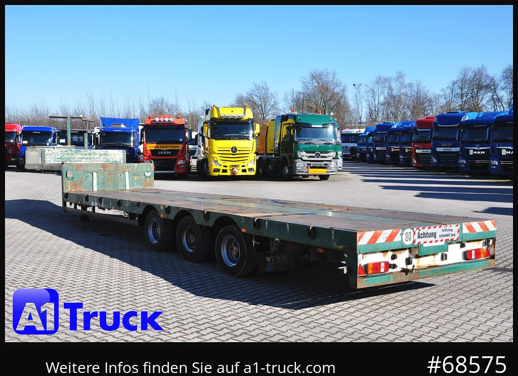 Semireboque baixa para transporte de máquinas pesadas NOOTEBOOM ES-GE 3 Achs Tele, SAF: foto 11 Semireboque baixa para transporte de máquinas pesadas NOOTEBOOM ES-GE 3 Achs Tele, SAF: foto 11