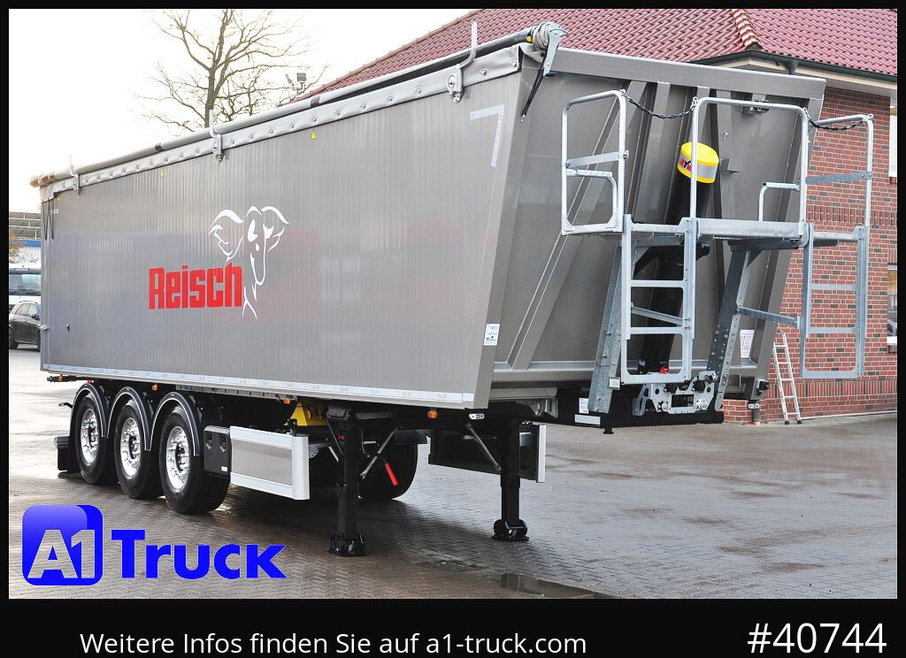 REISCH RHKS, Alu 50m³, NEU Kombitüren, Lift Alu, LED - Semireboque basculante: foto 1 REISCH RHKS, Alu 50m³, NEU Kombitüren, Lift Alu, LED - Semireboque basculante: foto 1