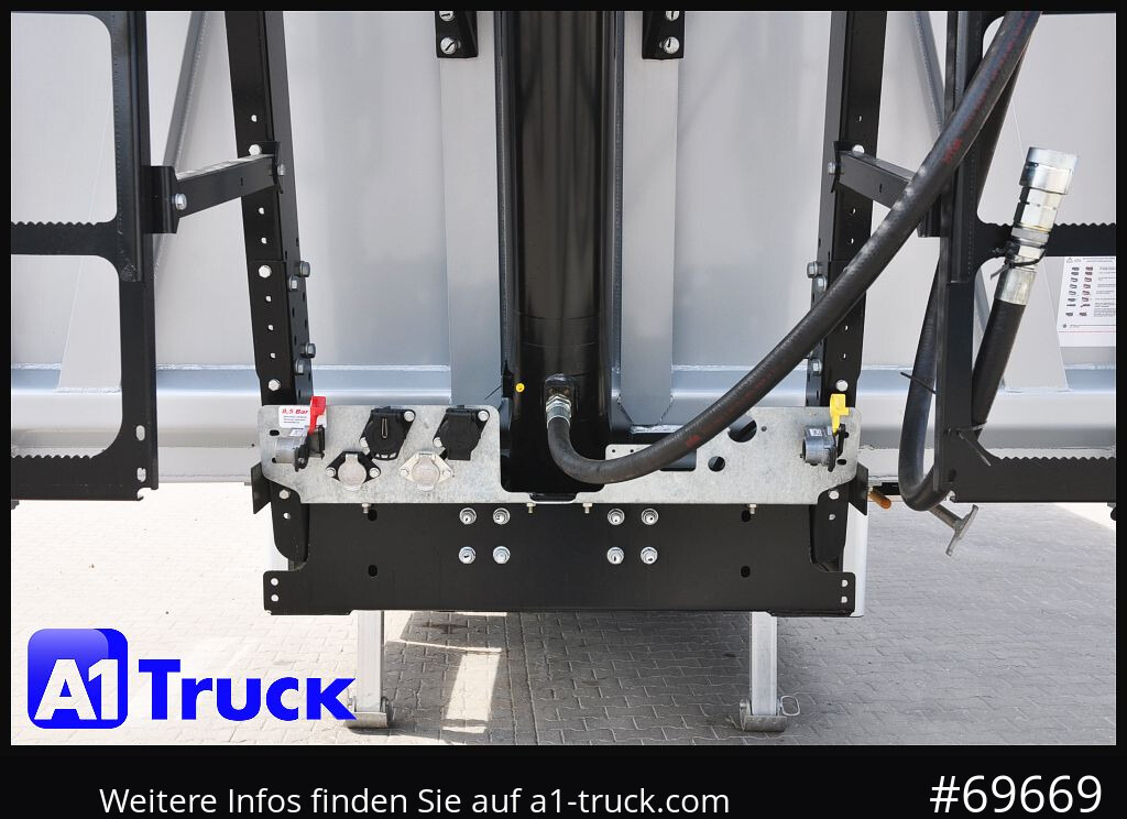 REISCH RHKS, Alu-Kippmulde 52m³, Miete - Semireboque basculante: foto 4 REISCH RHKS, Alu-Kippmulde 52m³, Miete - Semireboque basculante: foto 4