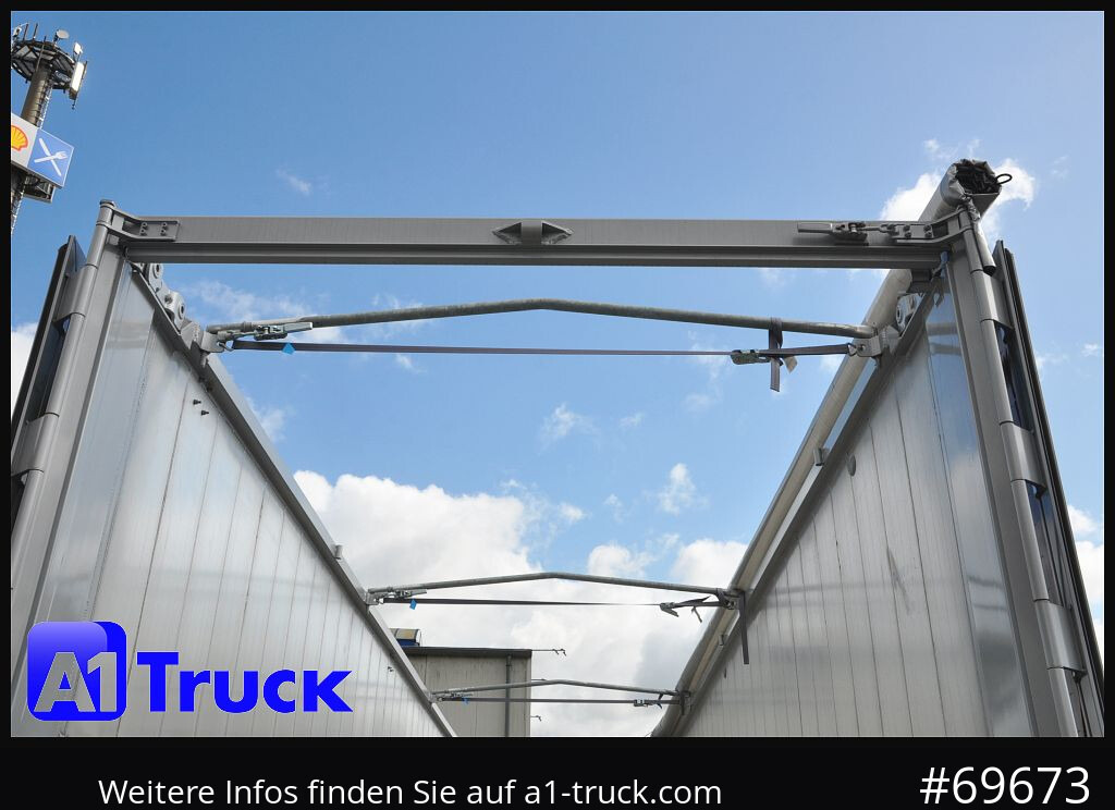 REISCH RHKS, Alu-Kippmulde 54m³, Kombitüren, Alufelgen, Liftachse, - Semireboque basculante: foto 3 REISCH RHKS, Alu-Kippmulde 54m³, Kombitüren, Alufelgen, Liftachse, - Semireboque basculante: foto 3