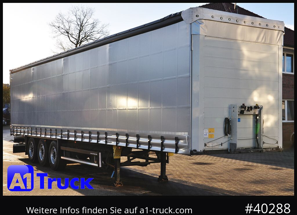 Semi-reboque de lona SCHMITZ S01, Code XL, verzinkt, neue Plane, Liftachse: foto 1