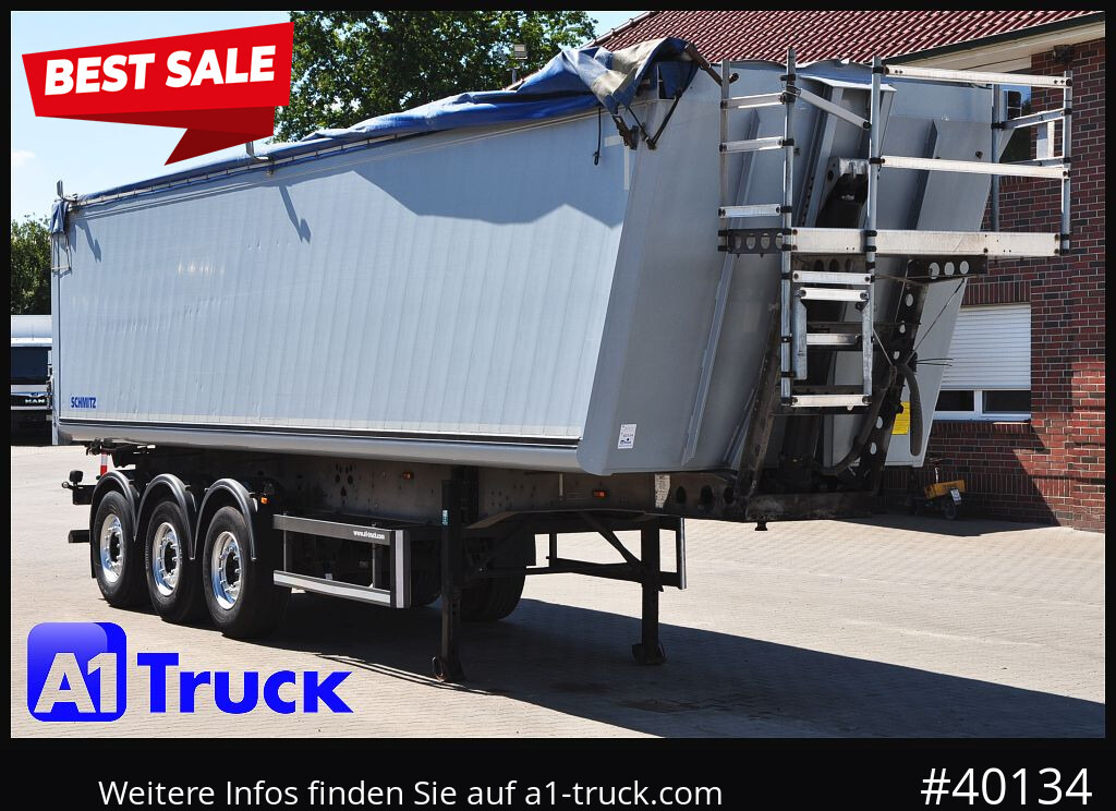 SCHMITZ SKI 24, SL 9.6 Lift, ca. 50m³ - Semireboque basculante: foto 1 SCHMITZ SKI 24, SL 9.6 Lift, ca. 50m³ - Semireboque basculante: foto 1