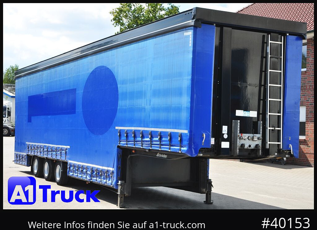 SCHROEDER,WIESMOOR Schröder Jumbo Hubdach, Getränkeauflieger - Semireboque transporte de bebidas: foto 1 SCHROEDER,WIESMOOR Schröder Jumbo Hubdach, Getränkeauflieger - Semireboque transporte de bebidas: foto 1