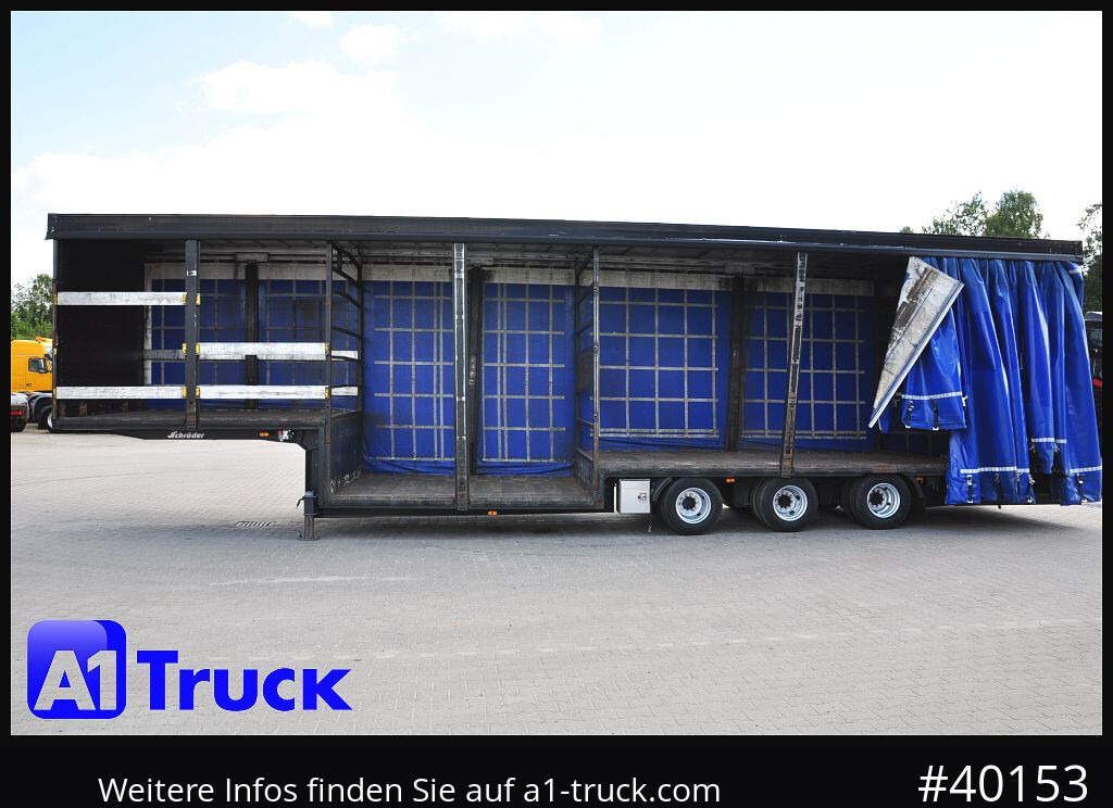 SCHROEDER,WIESMOOR Schröder Jumbo Hubdach, Getränkeauflieger - Semireboque transporte de bebidas: foto 2 SCHROEDER,WIESMOOR Schröder Jumbo Hubdach, Getränkeauflieger - Semireboque transporte de bebidas: foto 2
