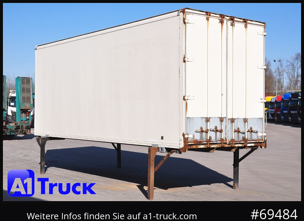 Carroçaria para furgões SOMMER BDF 7,45 Wechselbrücke, 2780mm Innenhöhe, verzinkt: foto 13