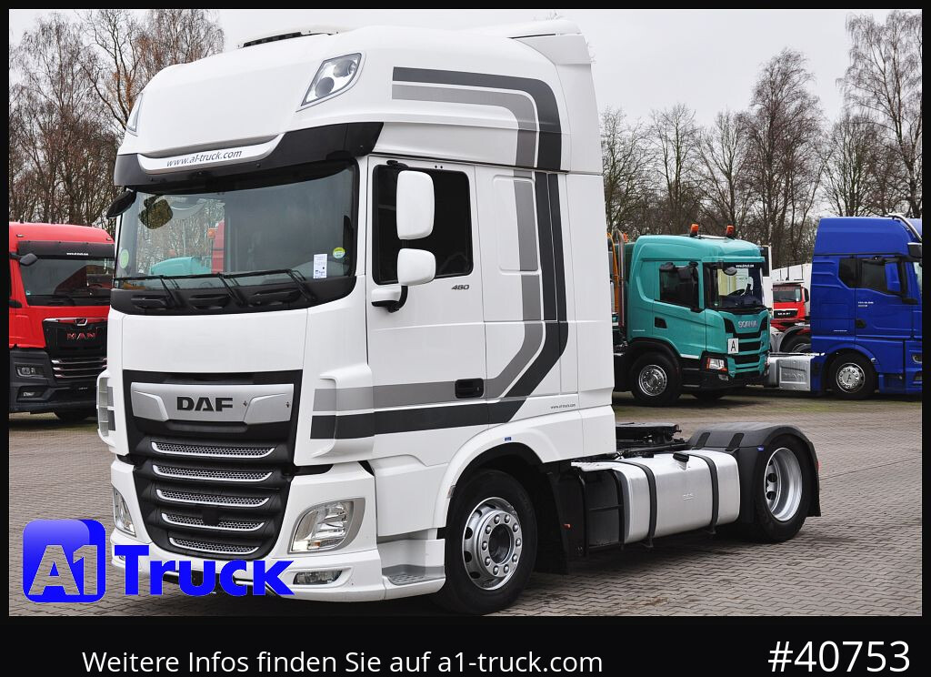 Tractor DAF XF 480 SSC, Volumen, Intarder, Standklima,: foto 11