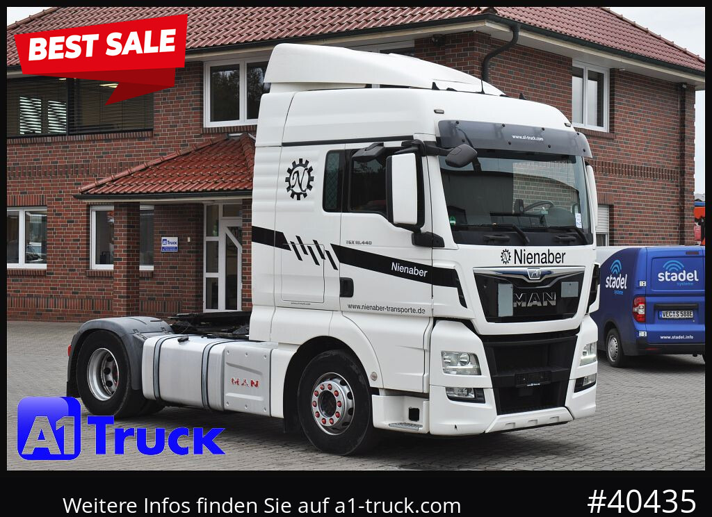 MAN TGX 18,440 XLX Intarder, Hydraulik, Navi ACC - Tractor: foto 1 MAN TGX 18,440 XLX Intarder, Hydraulik, Navi ACC - Tractor: foto 1